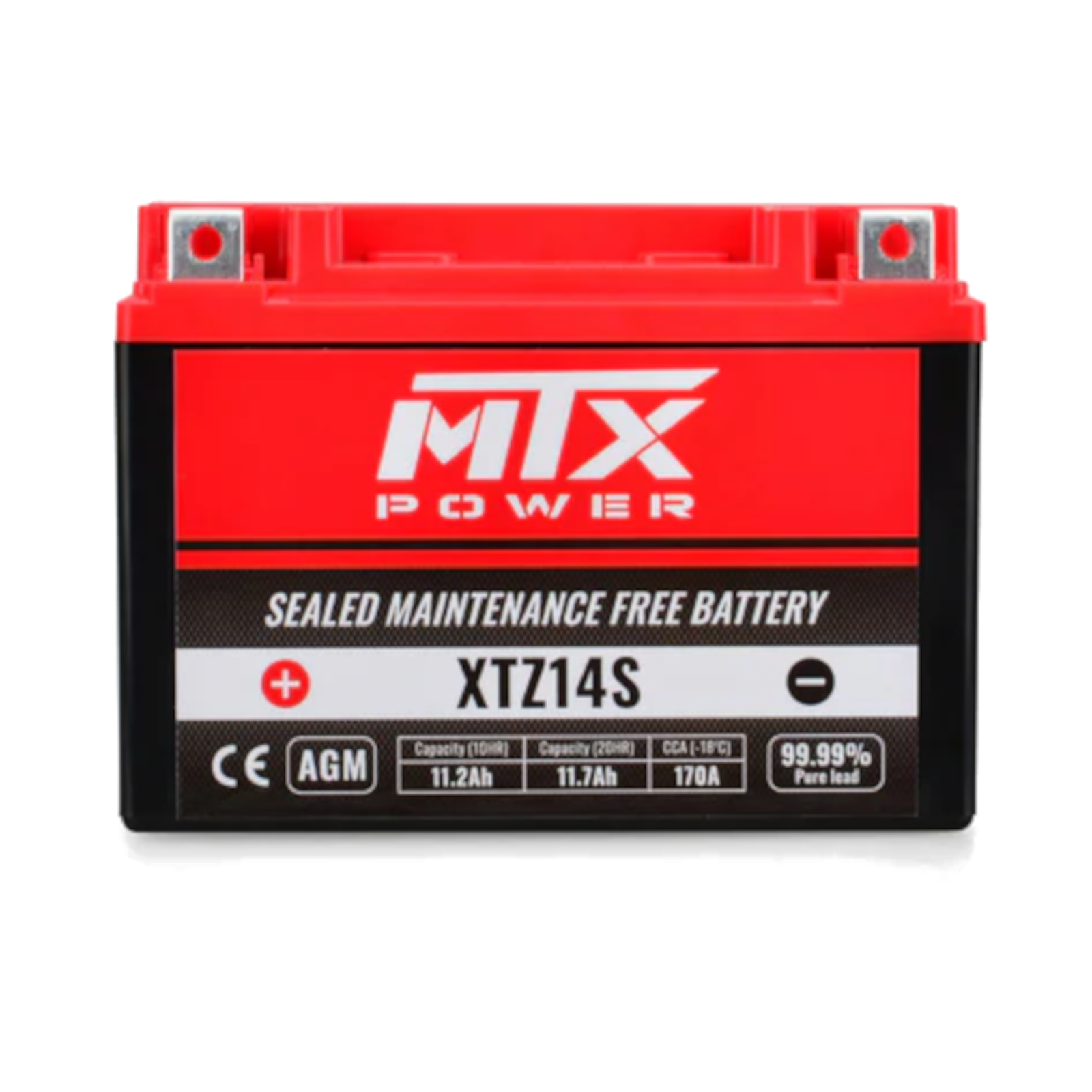 AGM Battery for HONDA VT 750 C2B SHADOW BLACK SPIRIT 2013 MTX