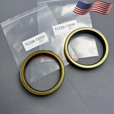2x Steer Knuckle Seal TC230-13040 For Kubota L3240 L3240HSTC3 L3300DT L3300DTGST