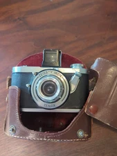 Zeiss Ikon Tenax Compur Novar Anastigmat 1939 Rangefinder Camera Lens 3.5cm