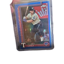 2025 Topps Chrome Update Series - Blaine Crim #USC83 /150 true blue (RC)