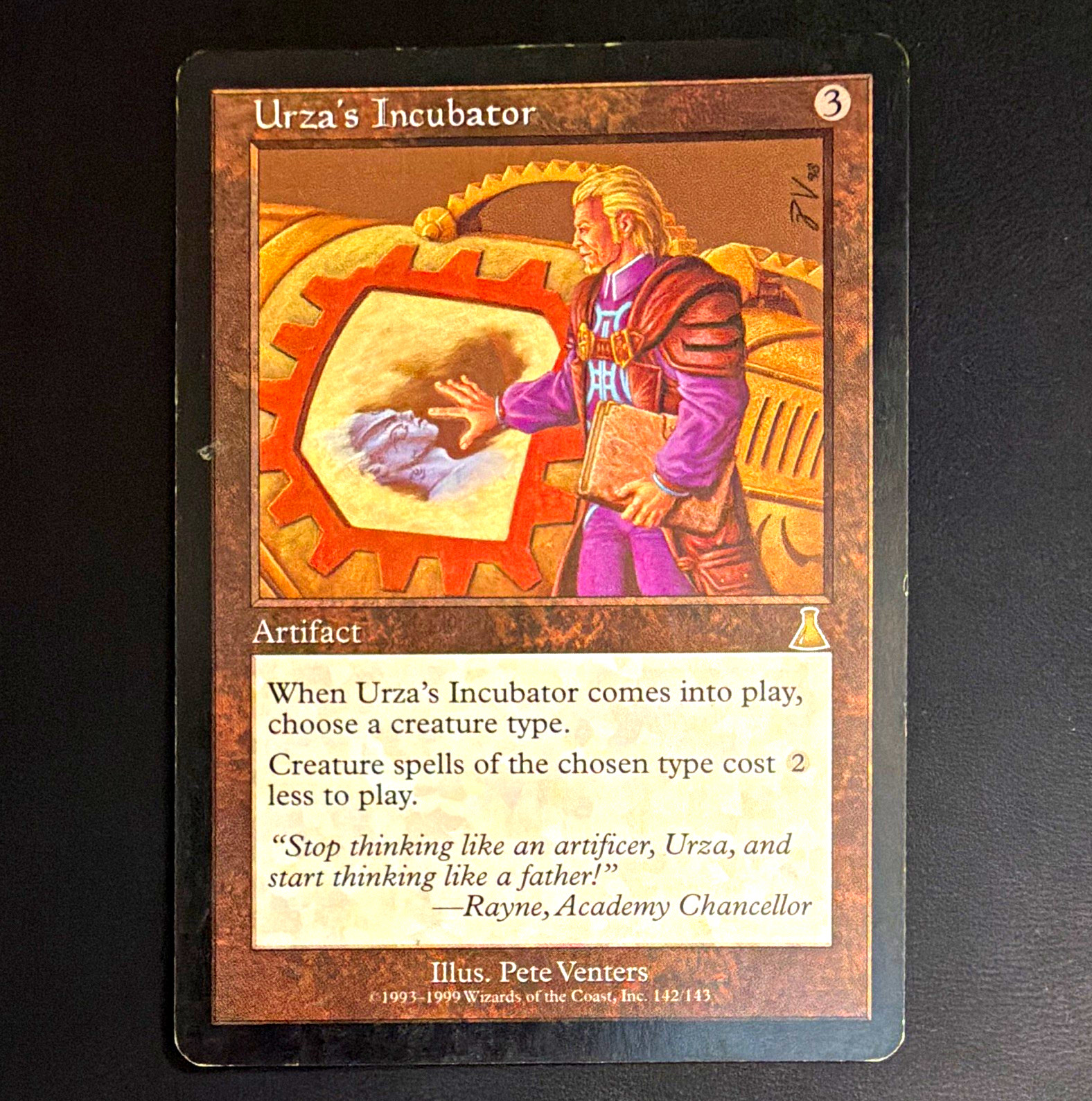 Wizards of the Coast MTG Urza's Incubator Urza's Destiny Rare 142/143