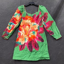 FARM RIO Floral Long Sleeve Mini Dress Women's Size 2XS