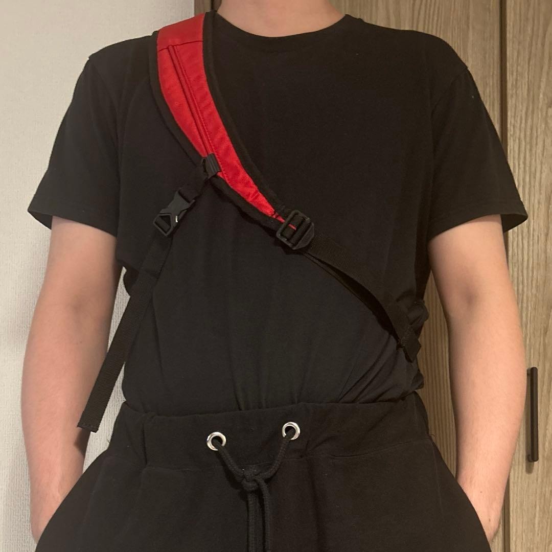 Import duty included  Nike 90s One Shoulder Bag Classic Nylon Black  Lightweight