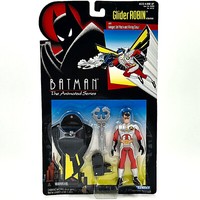Glider Robin Figure 1995 Batman The Animated Series Kenner Vintage Ovp Dc Comics