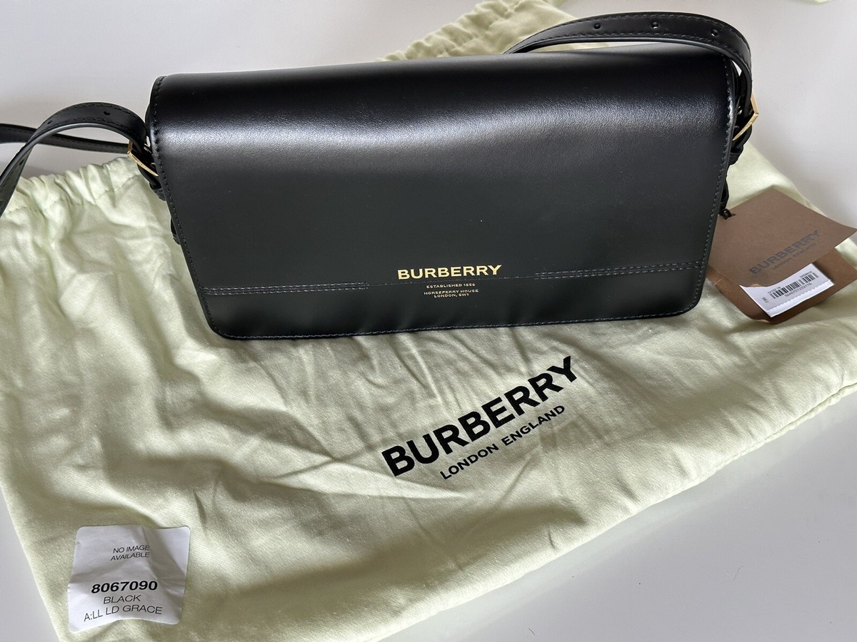 NWT Burberry Grace Mini Leather Cross Body Bag Black NWT Burberry Grace Mini Leather Cross Body Bag Black