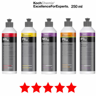 Koch Chemie Politur Heavy Cut, Fine Cut, One Cut, Micro Cut, Cut & Finish 250ml