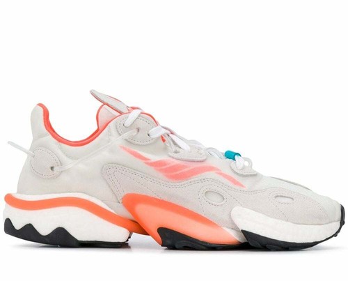 ADIDAS TORSION X CLOUD WHITE/SOLAR RED SNEAKERS SCARPE UOMO EH0244 | eBay
