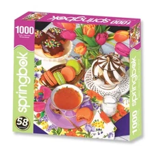 Teatime 1000 Piece Jigsaw Puzzle Springbok New