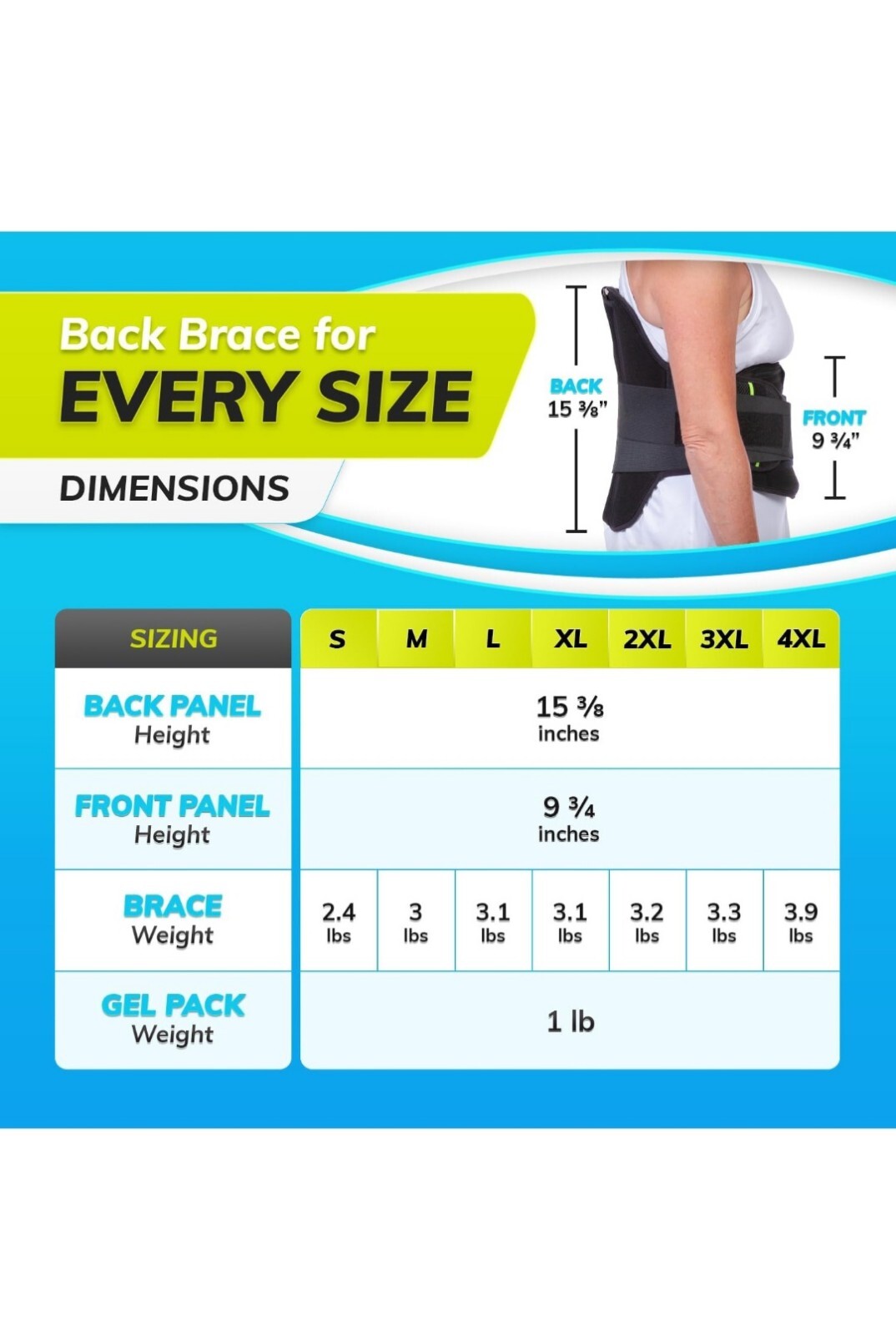 BraceAbility LSO Back Brace for Herniated, Degenerative & Bulging Disc