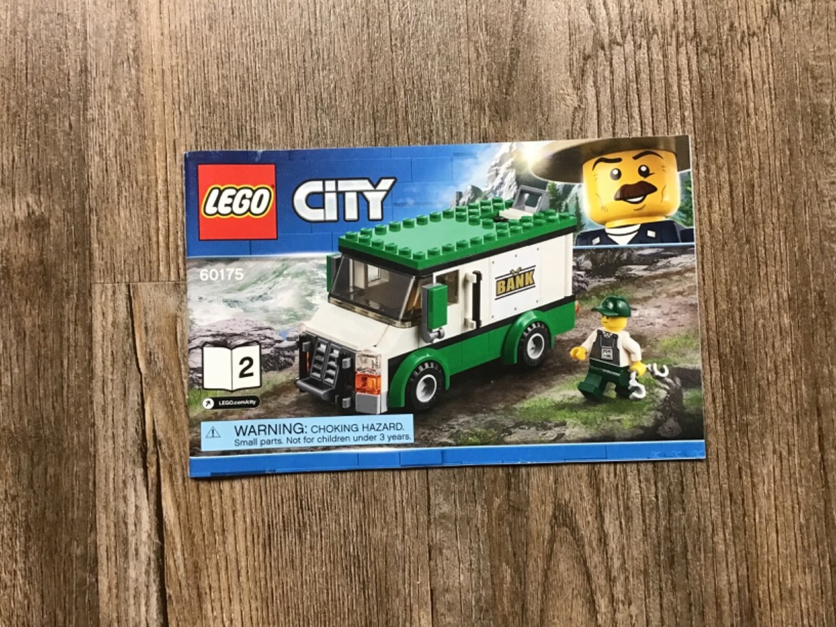 LEGO® City 60175 Mountain River Heist Instruction Manuals Only!