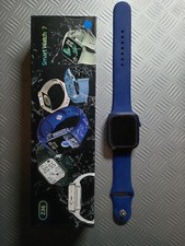 Série 7 montre connecté BLANC hommes femmes Smartwatch fréquence cardiaque MM