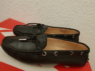 Tod's Mokassins Schwarz Damen Schuhe Grösse 35