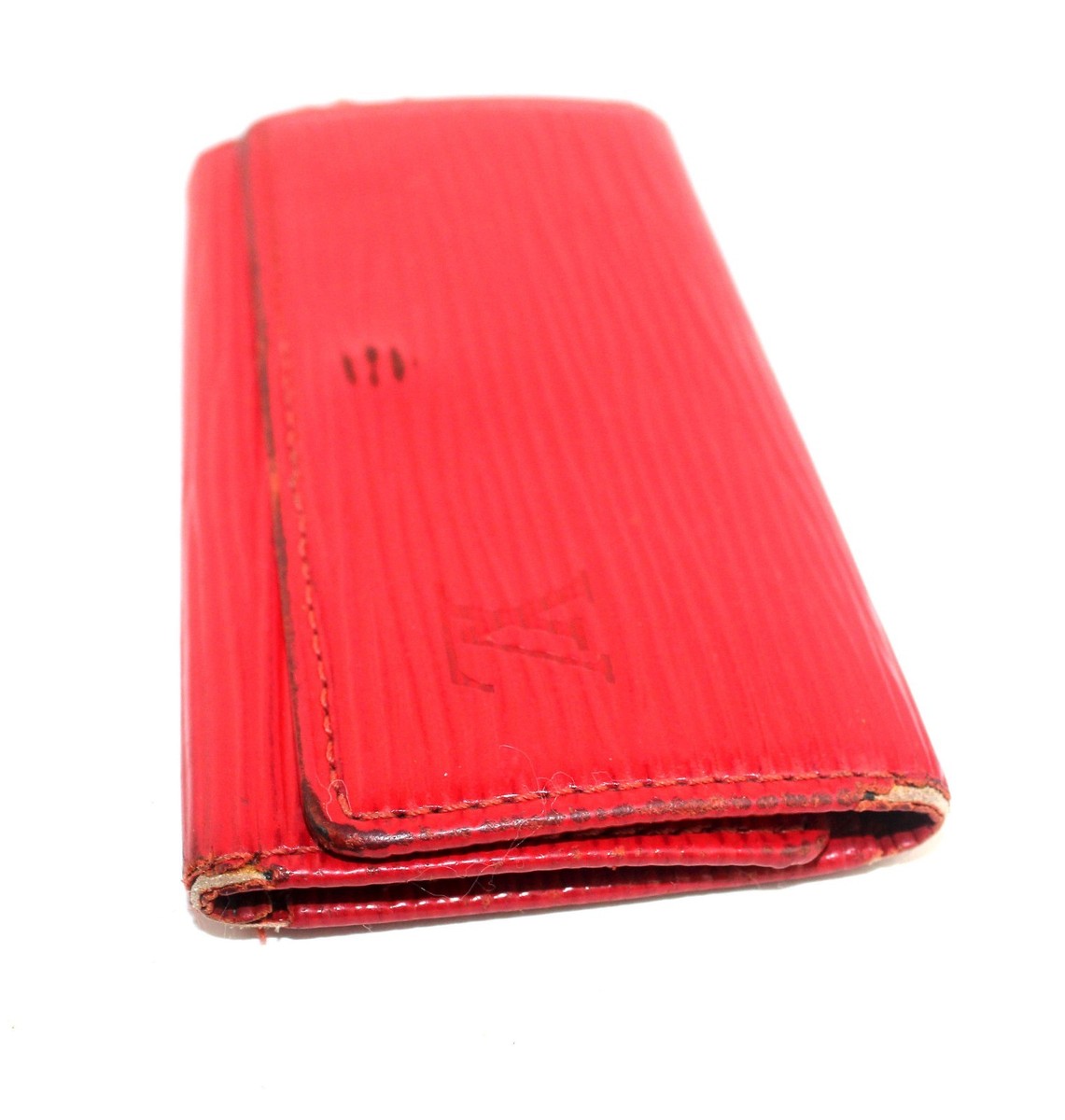 Shop for Louis Vuitton Red Epi Leather 4 Key Holder - Shipped from USA