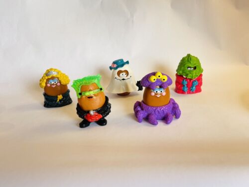 5 Vintage McNugget 1992 McDonald's Happy Meal Halloween Nugget Buddies Toy - Picture 1 of 9