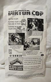 Virtua Fighter 2 (Sega Saturn, 1996) NFR Version; B&W Manual Included; Tested