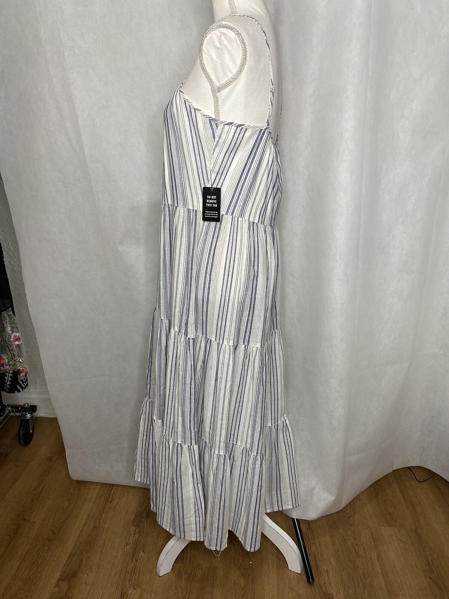 chinese dress ladies Lianna Stripe Maxi Dress
