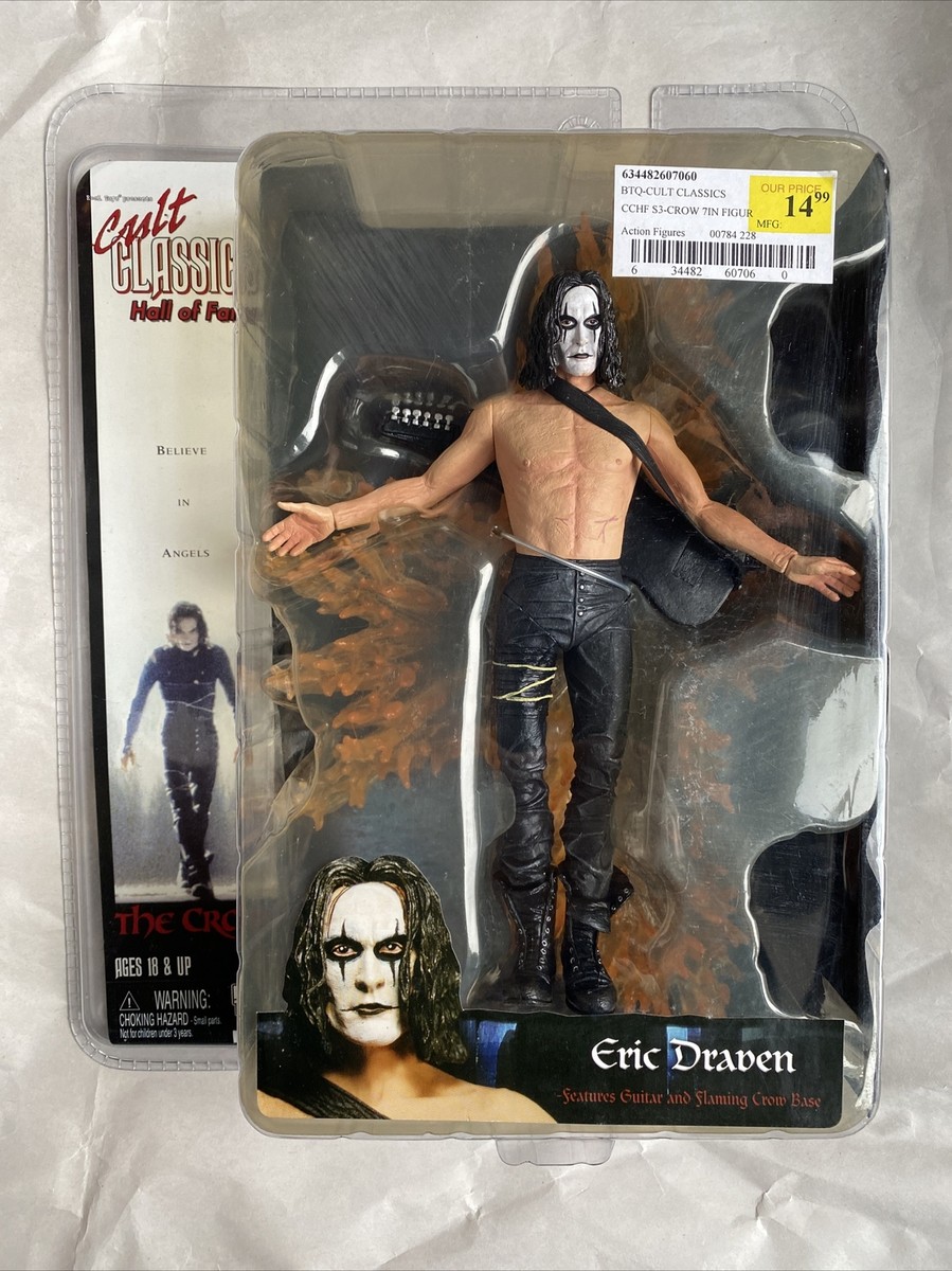The Crow Eric Draven 2008 NECA Reel Toys Cult Classics Hall Of