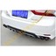 Rear Bumper Diffuser – Carbon Fiber Style For Toyota Camry 2018-2024 SE XSE