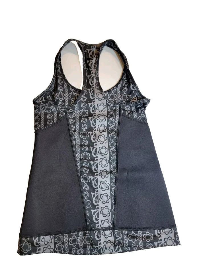 Zaggora Black Neoprene Thermo Fit Compression Racer Back Tank Top Women's Small - Image 3 of 4