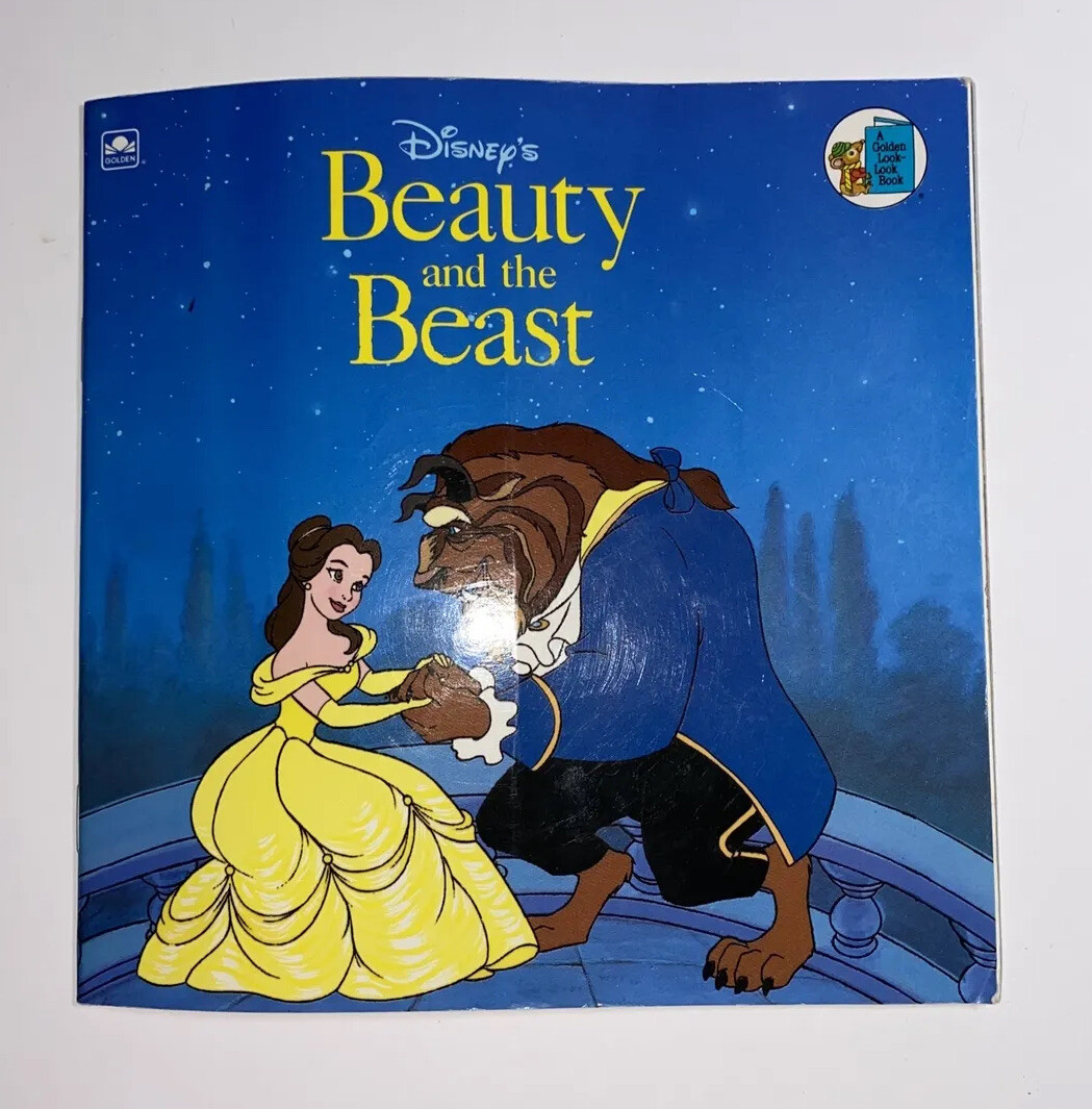 Disney's Beauty and the Beast 絵本　お風呂　防水 Disney's Beauty and the Beast (Golden Look Look Book) PB | eBay