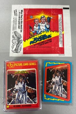 Buck Rogers – Topps 1979 – Série Complète 88 Cartes + 22 Stickers – Occasion