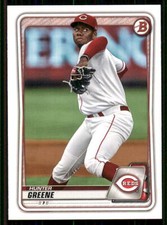 LOT OF 5 2020 BOWMAN DRAFT BASE PAPER PROSPECT BD196 HUNTER GREENE REDS