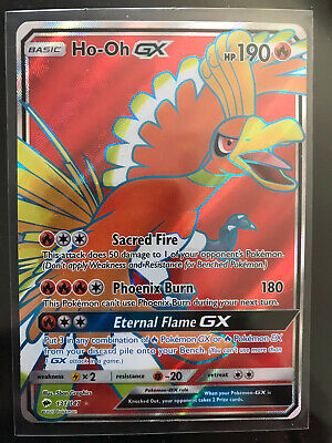 Mavin  Pokémon TCG Ho-Oh GX Burning Shadows 131/147 Holo Full A