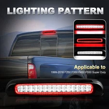 For 99-2016 Ford F250 F350 F450 F550 LED 3rd Third Brake Tail Lights Cargo Lamp