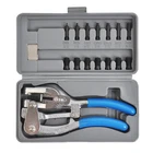 Power Hole Punch Kit - Sheet Metal - Hand Tool Set HEAVY DUTY Punch Kit US STOCK
