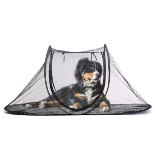 Small Large Pet Mesh Playpen Indoor Outdoor Enclosure for Dog Cat Cage Play Tent - Picture 1 of 14