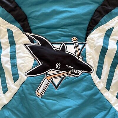 Rare Vintage NHL Apex One San Jose Sharks Full Zip Hooded Rare Vintage NHL Apex One San Jose Sharks Full Zip Hooded