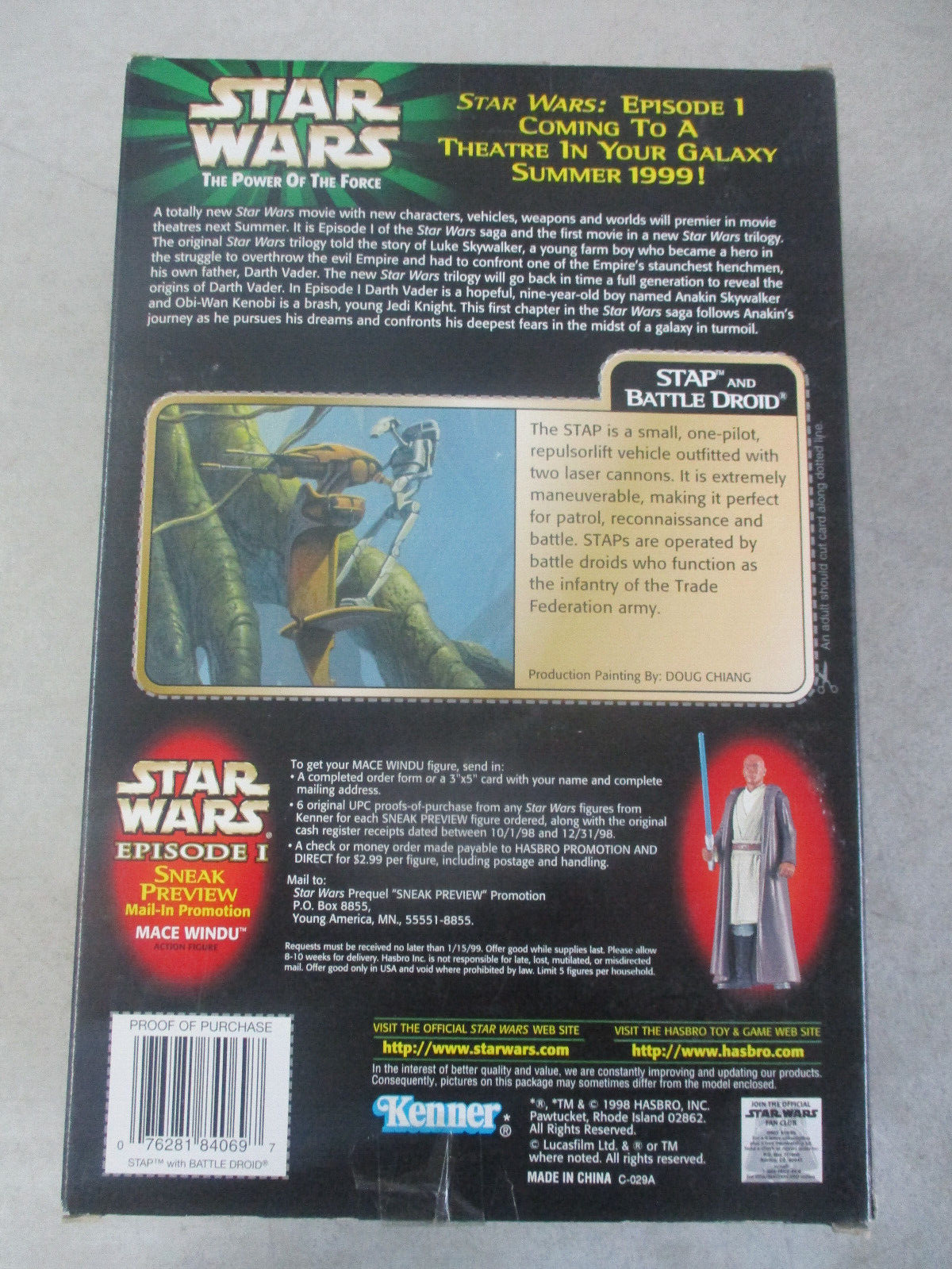 STAP and Battle Droid from Star Wars - The Phantom Menace by AMT/Ertl -  Fantastic Plastic Models