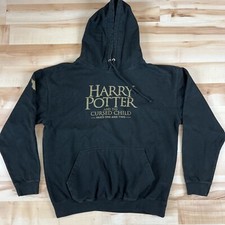 Harry Potter Cursed Child Hoodie Men L Palace Theater London England UK Rare