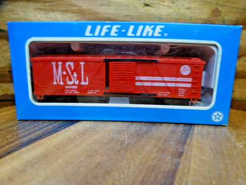 Coche caja puerta corredera Life Like HO 41' M. & ST. L. 541159 | Zustand: New
