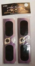 6 Pairs Bookishbunny Solar Eclipse Viewers Paper Glasses 2023-2024 