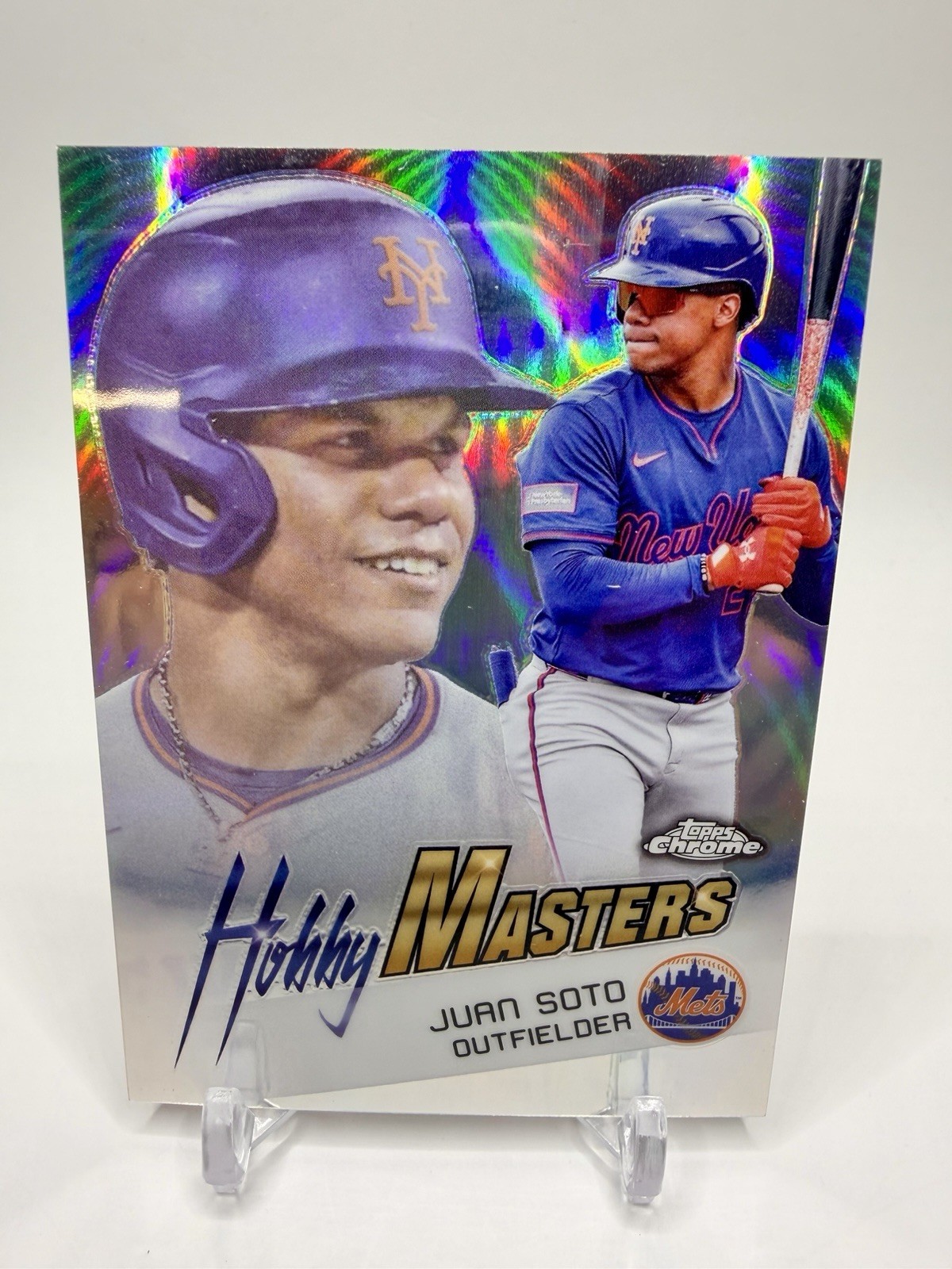 Juan Soto 2025 Topps Chrome Hobby Masters #HM-9 SSP Case Hit New York Mets