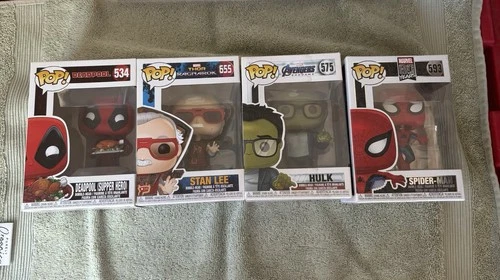 Marvel Funko Figure Lot Of 4