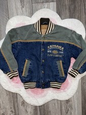 Vintage Arizona Jean Company Kids Size 8 Denim Coat Jacket