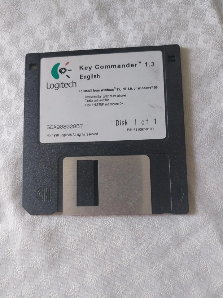 Logitech Key Commander 1.3 Für Installation Von Windows 95 Windows NT Win98 - Bild 1 von 1