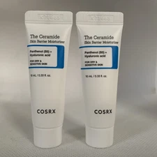 2x COSRX The Ceramide Skin Barrier Moisturizer .33oz each -exp. 04/2028