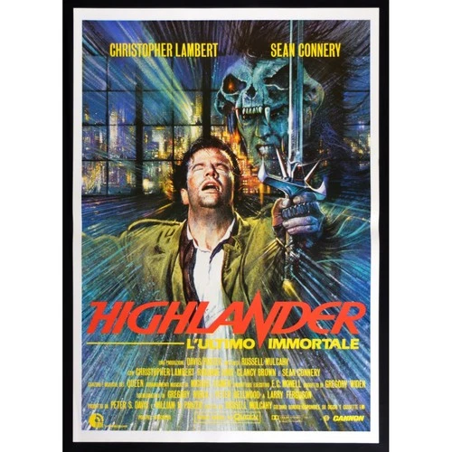 Highlander The Last Immortal Christopher Lambert Sean Connery W95