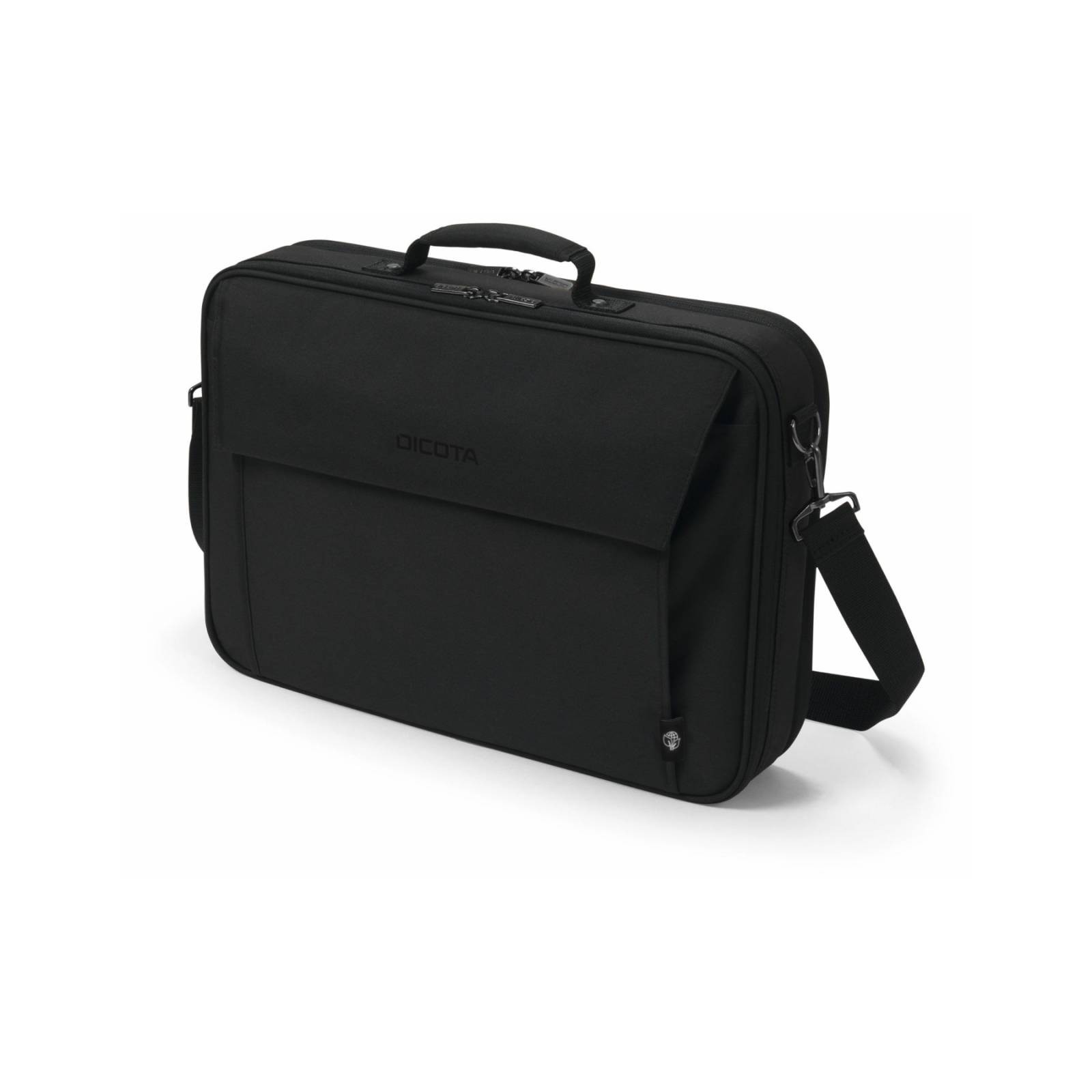 Dicota Eco Briefcase for 14-15.6 Inch Laptops Black (D30491-RPET)