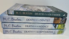 M.C. Beaton Hamish Macbeth Murder Mystery X4 Book Bundle VG Condition Paperback