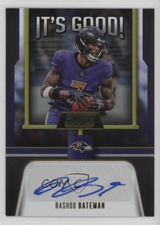 2023 Score It's Good! Rashod Bateman #IG-RB Auto 11r4