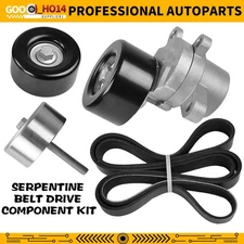 Serpentine Drive Belt Component Kit 11720-JA10B for Nissan Altima 3.5L 2007-2012