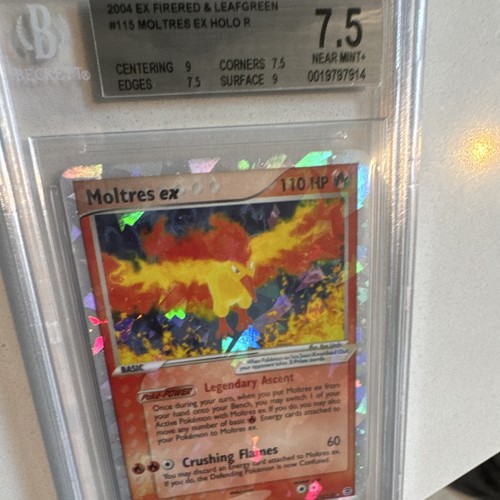 Moltres ex graded BGS 7.5 for sale on eBay
