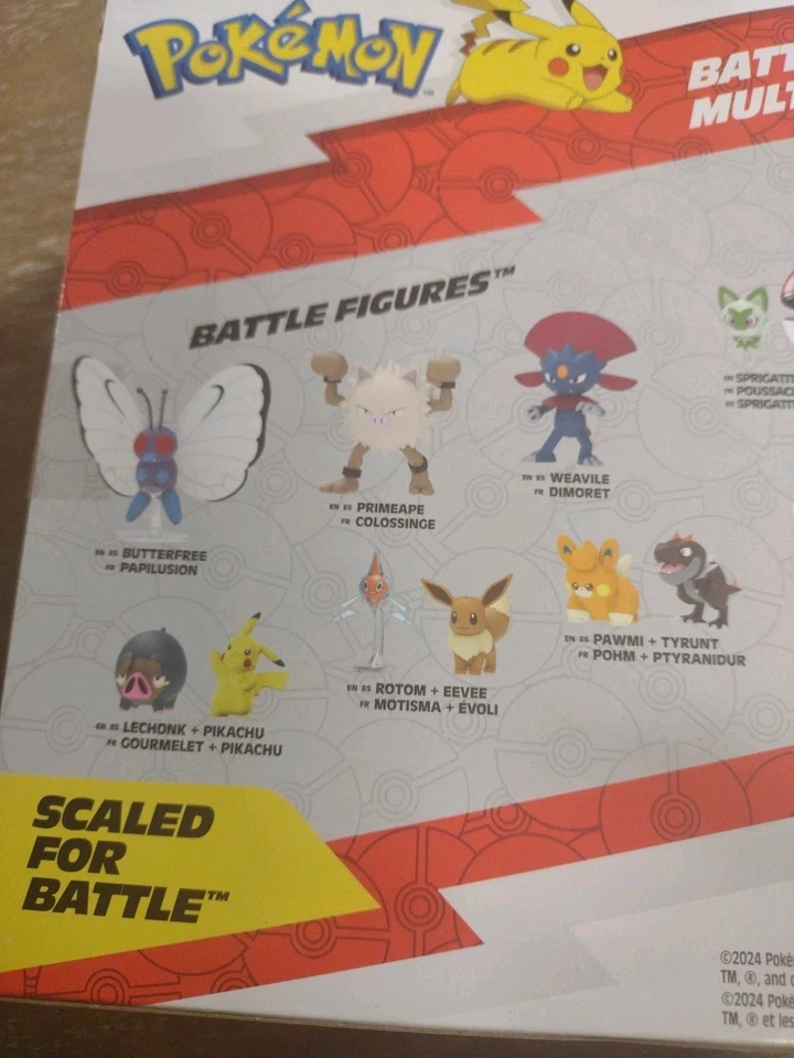 Juego Variedad Mini Figura Pokemon Listo para Batalla - 6pk. T7 Foto 4 de 4