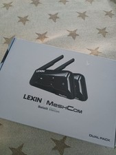 LEXIN MeshCom Motorrad Headset Doppelpack   M...