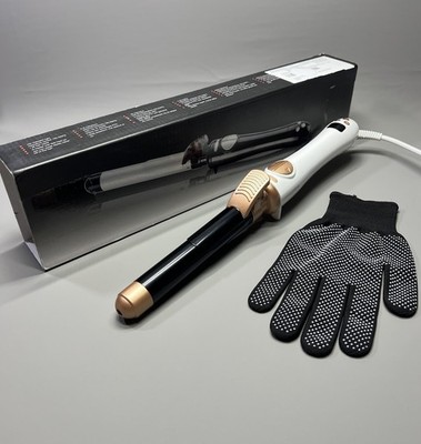Automatic Hair Curler Iron Tongs Rotating Long Big Barrel 25mm For French Waves