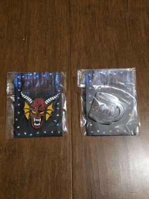 Geek Fuel Stranger Things 2 Pins Hellfire Club Morning Coffee - Collectible New